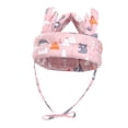 thumbnail image 3 of Casco para bebé con protección contra caídas, transpirable, suave, con cojín para la cabeza, para correr, caminar y gatear, color rosa, 3 of 12
