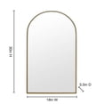 thumbnail image 2 of Madison Gold Arch Medicine Cabinet, 18x30", 2 of 5