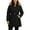 c01Black, variant on JGGSPWM Women's Winter Long Puffer Coat Parka Jacket with Faux Furry Removable Hood Black M