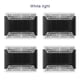 thumbnail image 4 of Bewildely 4 piezas de luz Solar recargable para patio, valla, lámpara de pared, paisaje, pasarela, detección automática, luces de cubierta, Iluminación y accesorios Blanco, 4 of 6