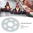 thumbnail image 4 of Sprocket Rear Sprocket Cog 40T Chain Rear Sprocket Steel Chain Wheel Replacement For ATV Bike, 4 of 8