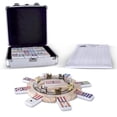 thumbnail image 1 of Juego de dominó Mexican Train RNK Gaming Double 12 con funda, 1 of 5