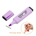 thumbnail image 4 of Unique Bargains Highlighter, Broad Point, Purple, 4 Pack, 4 of 6