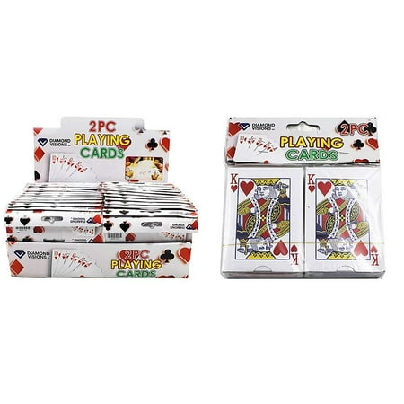 Vision Deck - Diamond Visions 11-1535 Playing Card 2 Deck Sets (1 Pack of 2 Decks)
