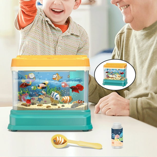 Lipstore Kids Fishing Toy Fish Tank Games Fish Rod Fine Motor Skill Training Multicolor Multi