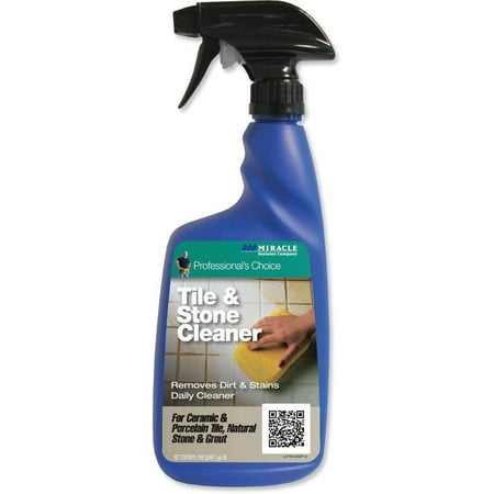 Miracle TSC 6/1 32OZ Concentrated Professional Grade Tile and Stone Cleaner, 32 oz, Spray