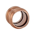 thumbnail image 2 of Press Copper Plumbing 1/2" Coupling No Stop P x P Copper Pipe Press Fitting for Residential/Commercial [5 Pack], 2 of 4