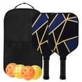 thumbnail image 1 of 2x Professional Pickleball Paddles Set Comfort Grip Birthday Gift Racquets, 1 of 5