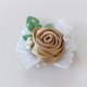 thumbnail image 1 of Ramillete de muñeca, mano hecha a mano de boda de de honor de novia de flor de muñeca champán Muñeca Corsage Hand Flower, 1 of 5