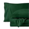 thumbnail image 1 of Ensemble de Draps en Microfibre Ivy Union - Respirant - Poche Profonde, Grand Lit, Vert Forêt, 1 of 6