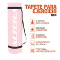 thumbnail image 2 of Tapete Para Yoga Altera NBR1216 C/ Correa Fitness 183 x 61cm Color Rosa Pastel, 2 of 6