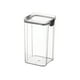 thumbnail image 2 of Naiovety Contenedor de almacenamiento de alimentos apilable, dispensador de granos de refrigerador de plástico, organizador de harina para hornear, Organizadores de utensilios de cocina 1300ML Naiovety HA059310-04, 2 of 6