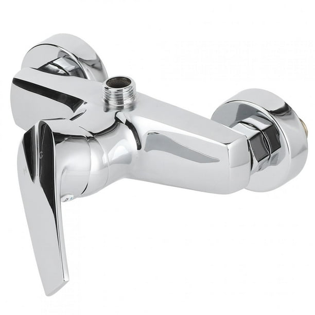 TOPINCN Single Handle Shower Valve - G1/2 Thread, Wall Mount Bathroom Mixer Tap With Copper Body