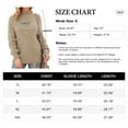 thumbnail image 6 of Asklazy Women's Turtleneck Oversized Sweaters Batwing Long Sleeve Pullover Loose Chunky Knit Jumper,Khaki, 6 of 11