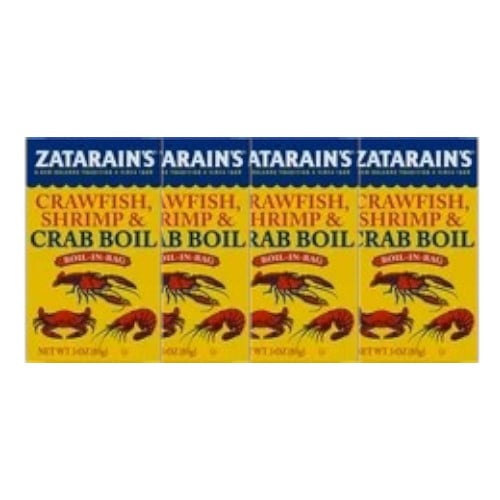 Zatarain's Crawfish Shrimp Crab Boil in Bag, Cajun Spice Seasoning