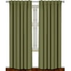 Window Curtains Blackout Room Thermal Insulated 2 Panels 52x84" Olive