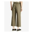 thumbnail image 2 of RALPH LAUREN Womens Beige Belted Cropped Pants 0, 2 of 2