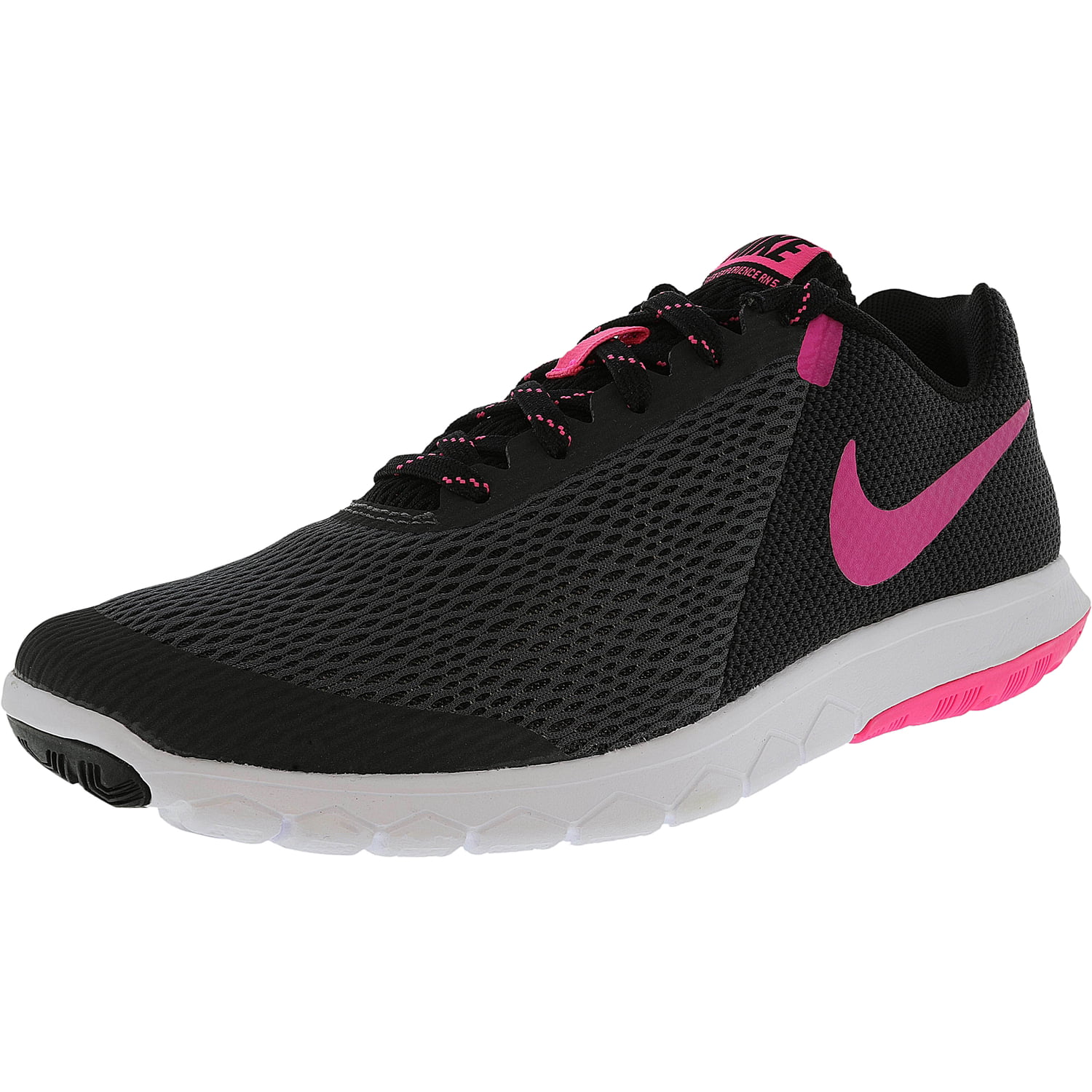 Desviación Tarjeta postal tema Nike Women's Flex Experience Rn 5 Anthracite / Pink Blast-Black-White  Ankle-High Fabric Running Shoe - 6M - Walmart.com
