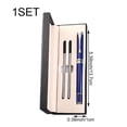 thumbnail image 2 of Jiibva Luxury Ballpoint Pen, 1.0mm Business Metal Ball Point Pen with 2 Refills Black Ink Pen Smooth Writing Rollerball Pen Fancy Ballpoint Pen Gift for Men Women Signature Executive, 2 of 7
