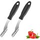 thumbnail image 1 of 2 Pieces Jalapeno Pepper Corer Core Deseeder Stainless Steel Chili Corer Remover, with Serrated, 1 of 5
