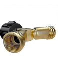thumbnail image 3 of Propane Tank Y-splitter, Propane Adapter 2 Way Valve For A 20lb Lp Gas Cylinder Connecting 2 Appliances, Bbq Grill, Heater, Stoves, And More, 3 of 4