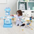 thumbnail image 3 of Kids Doctor Set – 15 Pieces Kid's Medical Pretend Clinic On Wheels - Easy to Store and Carry for Girls & Boys – Small Suitcase, 3 of 8