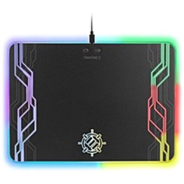 ENHANCE LED Gaming Mouse Pad Hard Large Surface 7 RGB Light Up Modes