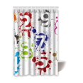 thumbnail image 1 of BSDHOME Ink Waterproof Polyester Bathroom Shower Curtain 48x72 Inches, 1 of 2