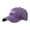 Purple, variant on Alphabet Embroidery Solid Color Duck Hat Trend Personality Outdoor Print Breathable Mesh Hat