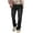 Black, variant on Taqqpue Men's Jeans Embroidered Flared Relaxed Fit Stretch Jeans Fashion Straight Leg Comfort Denim Trousers for Casual & Streetwear