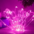 thumbnail image 5 of LED Rope Lights Battery Operated String Lights,39FT 100 LEDs 8 Modes Outdoor Waterproof Clear Tube Fairy Lights Dimmable/Timer with Remote for Camping Party Garden Holiday Decoration,Pink, 5 of 7