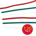thumbnail image 5 of Christmas Pipe Cleaners - Pack of 100, ⁠Creative Art Supplies for Kids, Crafts and Ornaments, 5 of 5