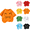 Orange, variant on Frnrwgo Short Sleeve Shirts for Boys Girls Black Kids Summer Casual Daily Shirt Fashionable Graphic Tops Tee 2-14