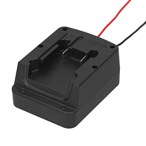Reemplazo del conector de alimentación del adaptador convertidor de batería de 18V para Milwaukee 18V-20V
