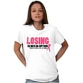 thumbnail image 3 of Losing Not Option Cure Will Be Found Women's Plus Size Graphic Tee Brisco Brands 2X, 3 of 5