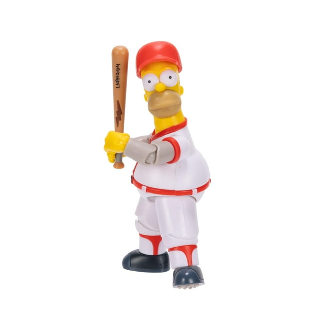 Figura de acción Jakks Pacific The Simpsons Baseball Homer de 5 pulgadas