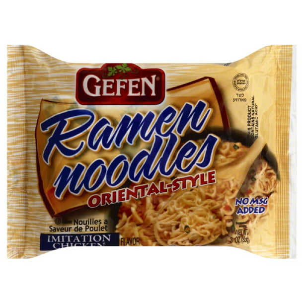 Gefen Oriental Style Chicken Flavor Ramen Noodles 3oz Walmart Com Walmart Com