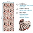 thumbnail image 2 of Colorful Mushroom Plant Light Pink Pattern Hot Yoga Mat Towel Non Slip for Hot Yoga - Quick-Drying Yoga Mat Cover with 4 Corner Pockets with Travel Bag - Hot Yoga Towel Non Slip 70"x26", 2 of 6
