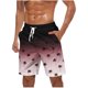 thumbnail image 1 of Pantalones Cortos Casuales para Hombre Imprimir con Bolsillos Pantalones de Playa de Cintura Elástica, Pantalones Cortos de Cintura Elástica para Hombre, 1 of 9