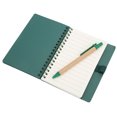 thumbnail image 3 of Journal Book, Notebook Innovative Design Double Coil With Insert Pen For Business Office Stationery Green, 3 of 8