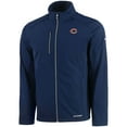 thumbnail image 2 of Men's Cutter & Buck Navy Chicago Bears Evoke Eco Softshell Recycled Full-Zip Jacket, 2 of 3