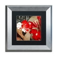 thumbnail image 2 of Trademark Fine Art "China Red I" Canvas Art by Color Bakery Black Matte, Silver Frame, 2 of 4