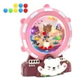 thumbnail image 1 of Runquan Machine à Haricots pour Enfants Machine de Flipper Électronique pour Cadeau Fête Préscolaire Rose Sans Score, 1 of 8