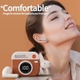 thumbnail image 4 of New Gaming Wireless Headphone Retro Camera Shape in-Ear Battery Indicator Bluetooth Earphone Items Ear Buds, 4 of 8