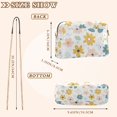 thumbnail image 4 of FORMRS Women Crossbody Purse with Chain Strap Vegan Leather Shoulder Handbag, Cute Floral, 4 of 7