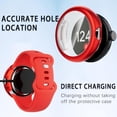 thumbnail image 2 of KOMI Compatible avec Google Pixel Watch 2/Pixel Watch Étui Protecteur d'Écran Givré Mat en TPU Souple Étui de Protection Complète Film d'Écran HD Intégré Accessoires (Rouge, Pixel Watch1/2), 2 of 5