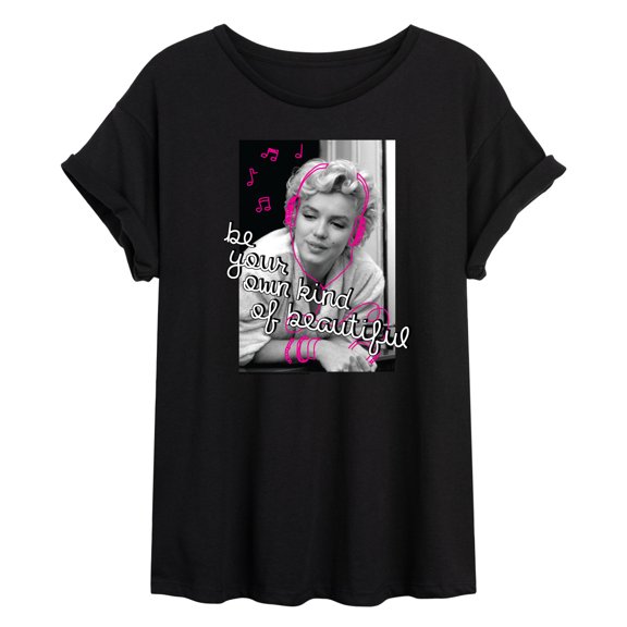 Marilyn Monroe - Pop Culture Icon - Be Your Own Kind Of Beautiful - Juniors Ideal Flowy Muscle T-Shirt
