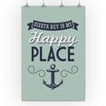 thumbnail image 3 of Florida, Siesta Key is My Happy Place (36x54 Giclee Gallery Art Print, Vivid Textured Wall Decor), 3 of 3