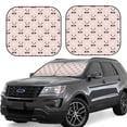 thumbnail image 1 of Saiise Cute Panda for Foldable Car Sun Shades (2-Pack) Offer Sun Protection with an Easy-fold Design for Convenient Windshield Shading-Medium, 1 of 6