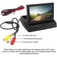 thumbnail image 2 of 4.3 Inch TFT LCD Car Color Backup Camera Monitor Screen, Foldable Monitor for Rear View Camera, V1/V2 Two-way Video Input, DC12V-24V, LCD Car Monitor, 2 of 5